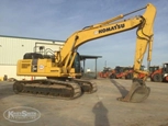 Used Excavator under sun for Sale,Back of used Excavator for Sale,Side of used Komatsu Excavator for Sale